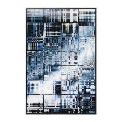 China Physical Wall Art Canvas Paintings Modern Abstract Model Home Modern Luxury Room Decoration for sale