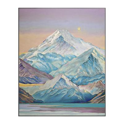 China Modern Wall Art Metal Meaning Good Backing with Mountain LANDSCAPE Paintings Home Wall Art Decoration for sale