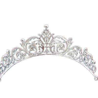 China Trendy Manufacturers Head New Wedding Bridal Hot Selling Baroque Rhinestone Headwear Crown Tiaras for sale