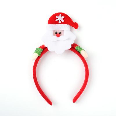 China Cute Fashion Christmas Wholesale Decoration Headpieces Accessories Gifts Hair Circles Headband For Kids for sale