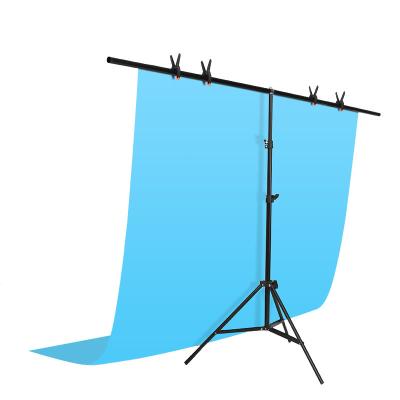 China Aluminum Alloy Background Photography Backdrop Cloth Support Frame Net Celebrity Decoration Shooting Portrait Clothing T-sha for sale