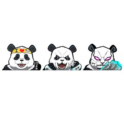 China Waterproof+Eco-friendly Jujutsu Kaisen Panda 3D Sticker Motion Sticker Anime Decals for Cars,Laptop,Fridge Manga Decor for sale