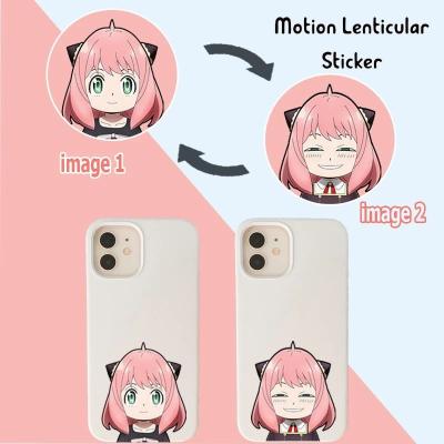 China Waterproof+Eco-friendly Design Spyxfamily 3D Anime Moving Stickers Character Aniya Phone Stickers Computer Pencil Case Manga Decor 40 for sale