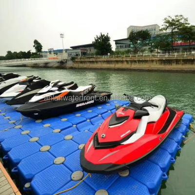 China Modular HDPE Sea Scooter Floating Dock Pontoon Jetty Drive On Dock for sale