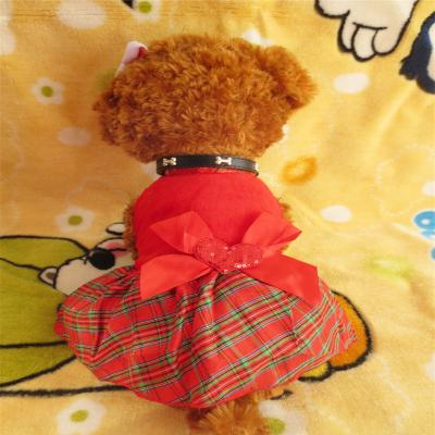 China Cute Stocked Coat Cat Cheap Wholesale Factory Directly Logo Dog Clothing Dog Outwears Custom Made Pet Gog Dress Skirt Lace for sale