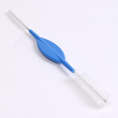 China Stocked SD3002-43 10*6*160mm Shanghai 160mm Short Brush Pediatric Bronchoscope Cleaning Brush for sale