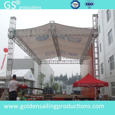 China Aluminum Stage Truss Canopy Tent Truss Outdoor Stage Truss Design for sale