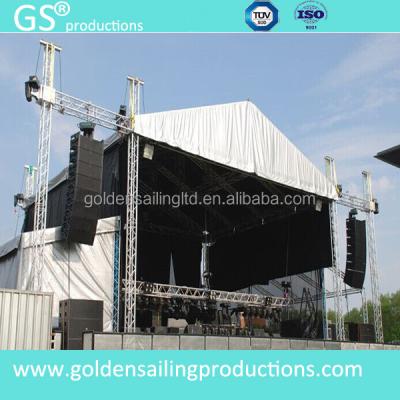 China Aluminum Stage Truss LED Bolt Truss Gantry Truss For Event Background for sale