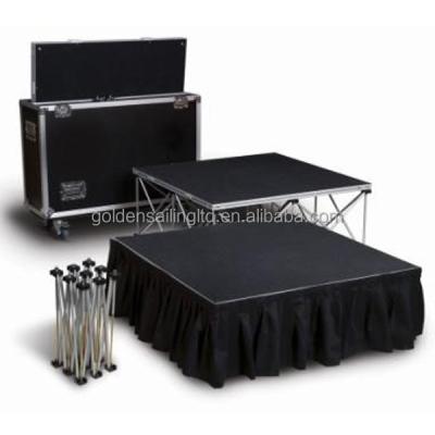 China Outdoor Rental Stage Outdoor / Indoor Portable Events Stage , Aluminum Stage for sale