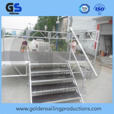 China wedding trailer mobile step for sale,used step for sale,assembly aluminum step with step stairs for sale