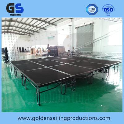 China Event GS Outdoor Stage Truss Design, 6ft x 8ft Cheap Movable Folding Portable Stage for sale