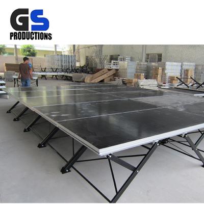 China Events Quick Show Used Folding Portable Stage Stage Rental Platform for sale