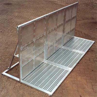 China New design aluminum crowd barrier road barrier for trade show/traffic concert exhibition fashion show for traffic control for sale