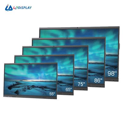 China LPDISPLAY High Brightness LCD Screen Advertising Display Indoor Ultra Bright LCD TV Wall Displays for sale