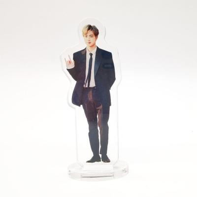 China China Kpop Promotional Custom Character Printed Clear Anime Cartoon Acrylic Standee For Popular Stars for sale