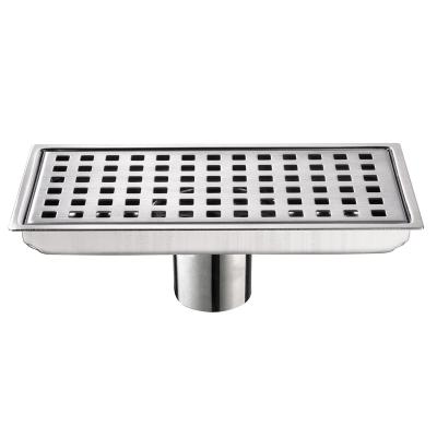 China Easy Clean Hair Catcher Drain Cover GRID Toilet Floor Drain Watermark Stainless Steel for sale