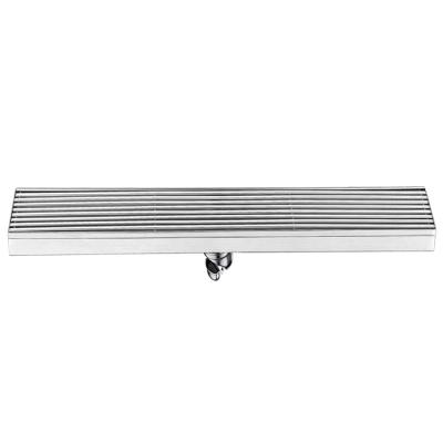 China Tile Inster stainless steel shower drain sus304 linear steel tile insert floor drain for sale