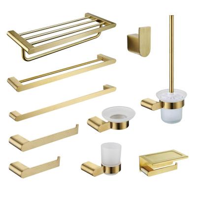 China With Hook Bathroom Accessories Sus 304 Bathroom Rack Stainless Steel Wall Mounted Towel Rack for sale