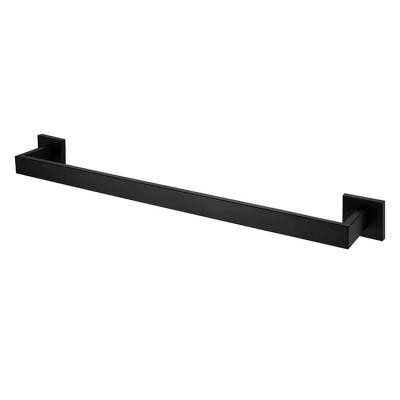 China Heater Bathroom Shelf Black 304 Stainless Steel Kitchen Wall Mounted Towel Rack for sale