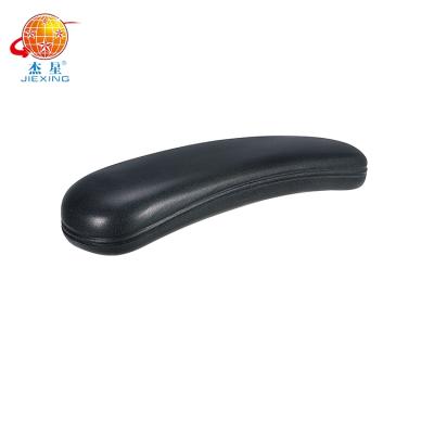 China Office Chair Spare Parts Chair Component Size 235X75Mm Pinch-row 100Mm PU Pad Replacement Arm Office Chair Armrest Pads for sale