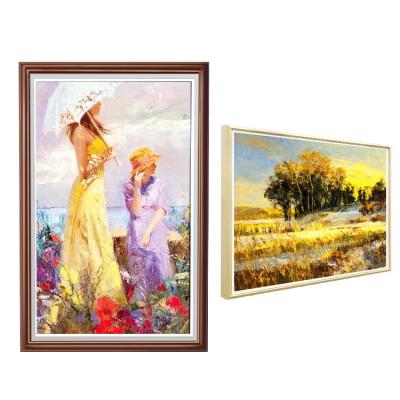 China Wholesale Wooden Digital Picture Frame Picture Frame 32 Inch Full HD Digital Photo Frame for sale