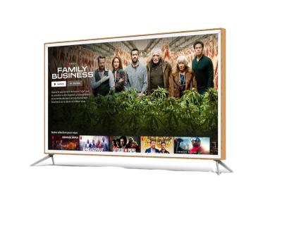 China WebOS 43 Inch 4K UHD Frame Official Web Art TV Smart TV WebOS 43 inch 4K UHD Web Smart TV Wooden OS Led TV for sale