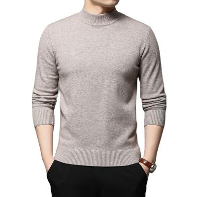 China 2022 New Winter Men's Turtle Neck Pullover Shirt Sweater Fashion Thicken Warm Solid Color Breathable Male Clothes for sale