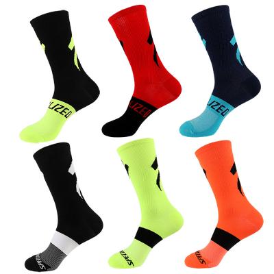 China Professional Sport Basketball Sweat-absorbent Cycling Football Socks Mens Running Compression Cycling Socks For Adult Hiking Mens Socks for sale