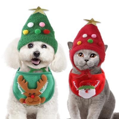 China Sustainable Small Big Dog Christmas Pet Supplies Clothes Cat Cotton-Padded Costumes Funny Autumn and Winter Clothes for sale