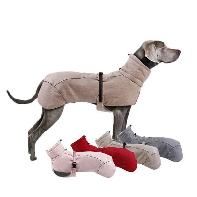 China Sustainable Winter Pet Clothes  Soft Vest Winter Clothing Jacket Coat Top Quality Supplies for Medium Large Dogs for sale