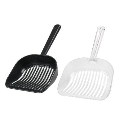 China Stocked High quality Plastic Cat Toilet Litter Shovel High-hardness Easy to Store and Clean Cat Litter Shovel for sale