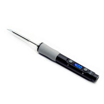 China Factory Hot Sales Workshop Machinery Repairs Type-C Connect 12-24V Portable Ceramic Tools Tip Digital Display Soldering Iron Soldering Iron for sale