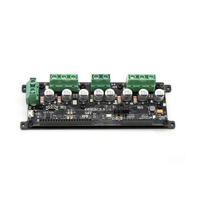 China 8-56V ODESC3.6 High Performance Dual Motor Drive Brushless Controller FOC BLDC Based on ODrive for sale