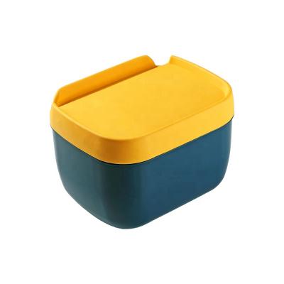 China Traditional Household Paper Box Waterproof Tissue Box Simple Wall Mounted Paper Box Roll Holder Toilet Roll Holder Shelf Storage Box for sale