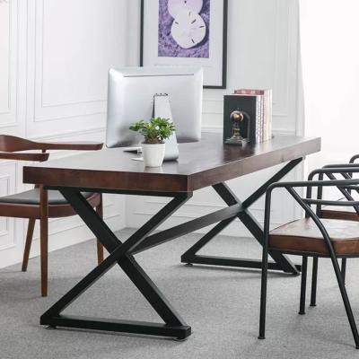 China Modern cheap black stainless steel cast iron furniture legs coffee dining table base metal table legs for sale