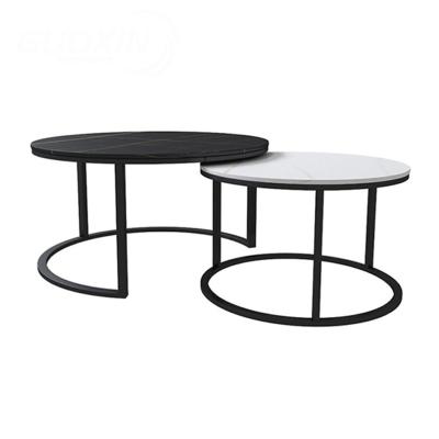 China (Other) Wholesale custom adjustable contemporary metal furniture black and gold coffee table modrest for sale