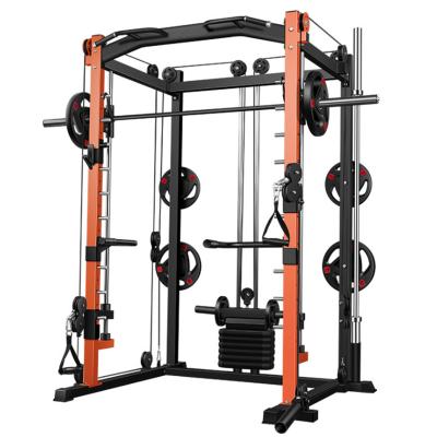 China Morden Sports Fitness Equipment Fitness Function Rack Training Equipment Smith Squat Machine for sale