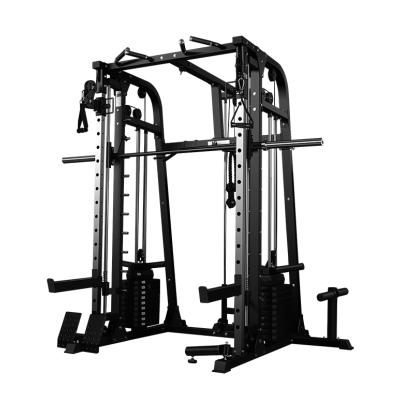 China Multifunctional Morden Strength Training Smith Machine Home Fitness Equipment for sale