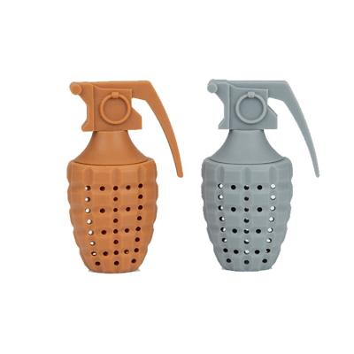 China Wholesale Customized Pomegranate Shape Silicone Tea Infuser Tea Strainer Hot Sale for sale