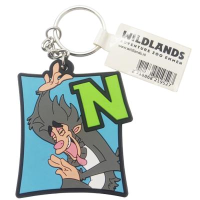 China Wholesale Custom 2D Events Cartoon 3D PVC Key Chain Soft PVC Key Chain With Key Ring for sale