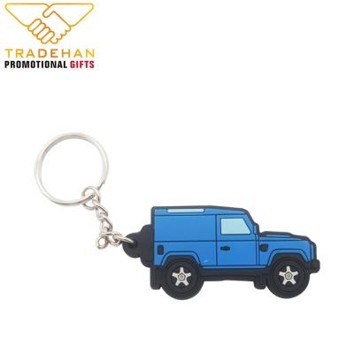 China Wholesale Custom Brand PVC Manufacturer Logo 2D/3D Silicon Rubber Soft PVC Key Chain Soft Key Chain for sale