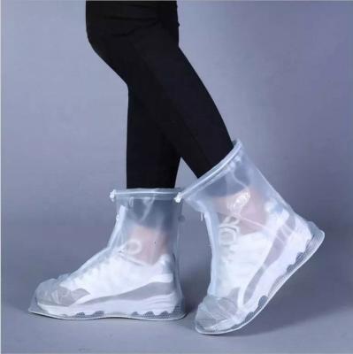 China Waterproof Bsci Audited Factory Manufacturing Non-slip PVC Shoe Covers Waterproof Plastic Shoecover In Stock for sale