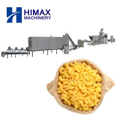 China Full Automatic Pasta Food Pasta Macaroni Making Machine Macaroni Extruder Precession Line for sale