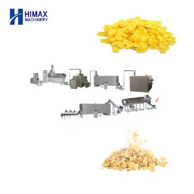 China 2022 High Efficiency New Products Easy Operation Corn Flakes Extruder Machine Breakfast Cereal Production Line Snacks Machine for sale