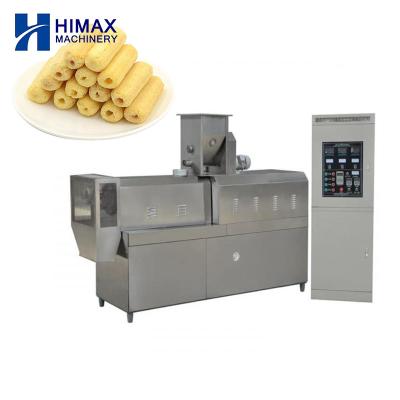 China Hollow Filling Automatic Snack Food Making Machine Snack Processing Machinery Full Automatic Puffed Corn Snacks Production Line for sale