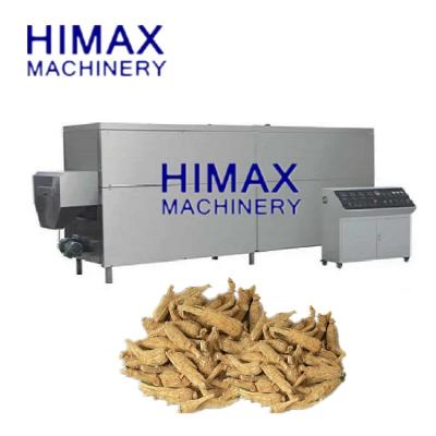 China Medicine Processing Vegetable Drying Processing Line Manufacturer Flower Dehydrator Nutmeg Microwave Tunnel Dryer Plant for sale