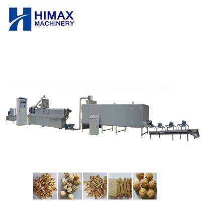 China food & Analogue Machine Beverage Factory Extruded Soybean Extruded Soybean TSP Tissue Protein Silk Meat Food Production Line Automatic Food Production Equipment for sale