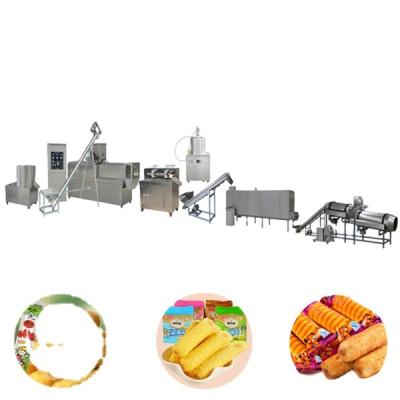 China Chips Small Puffed Snack Oatmeal Production Line Machine Factory Making With CE for sale