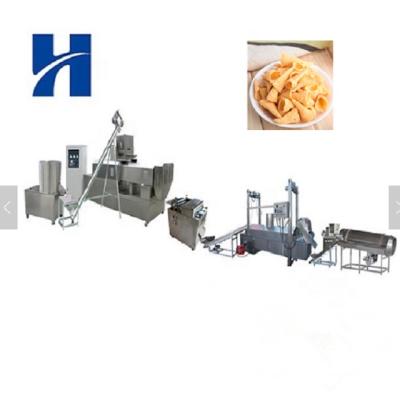 China Factory Automatic Frying Snacks Processing Line / Frying Snacks Pellet Fried Snacks French Fries Making Machine for sale