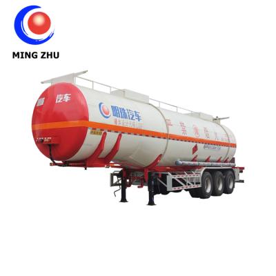 China Truck Trailer 44000 Stainless Steel 46000Liters Water Tank Semi Trailer For Drinking Water for sale